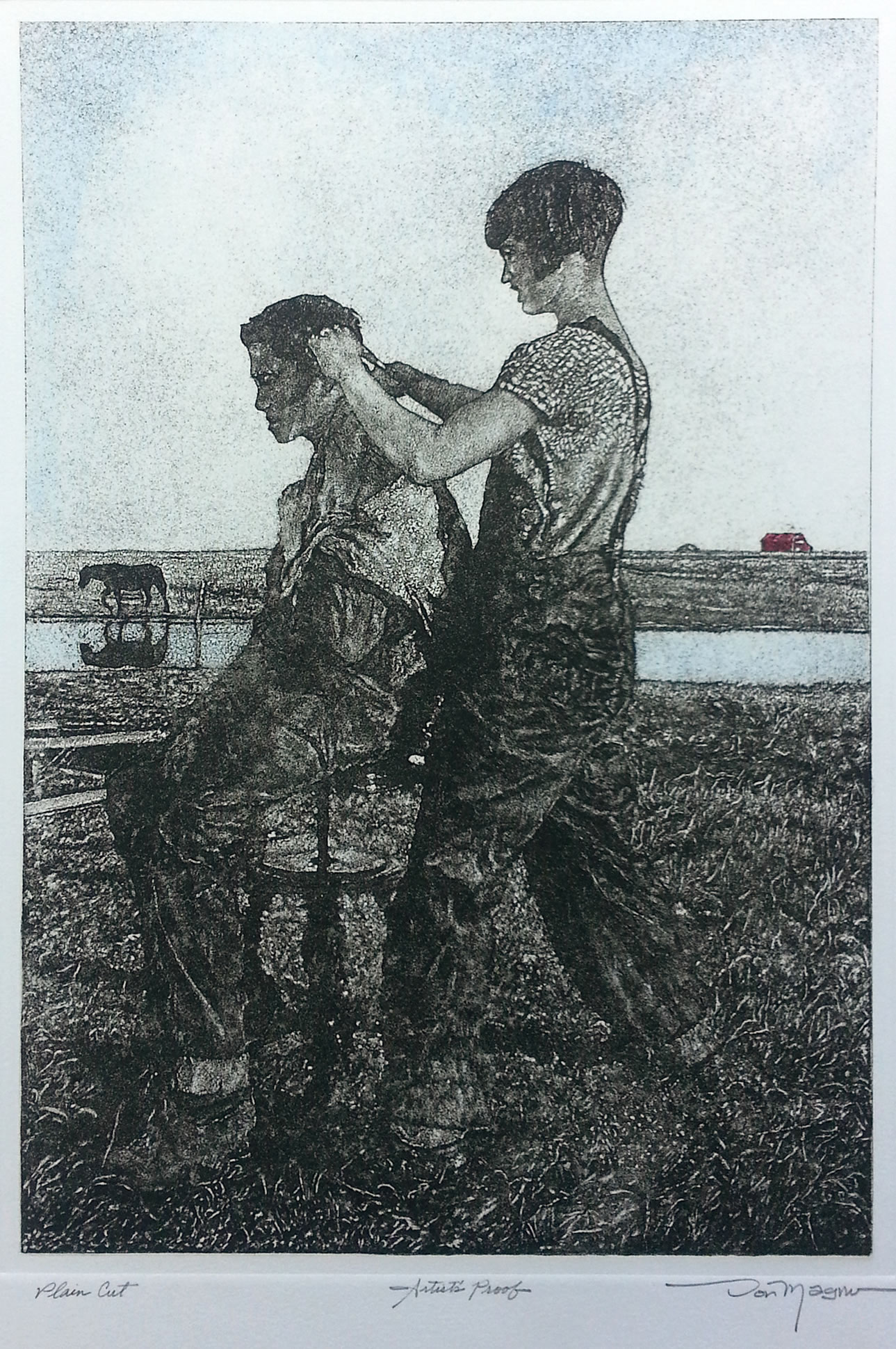 Plain Cut Etching by Don Magno